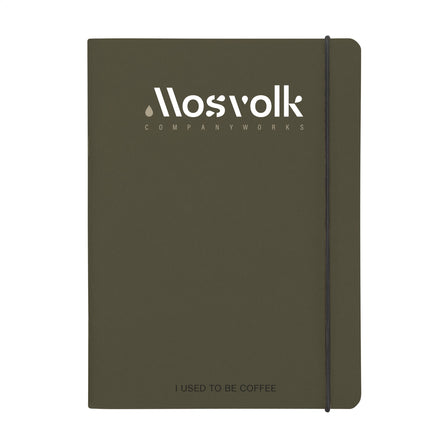 Notizbuch Agricultural Waste A5 - Softcover 32 Blatt - Kaffee