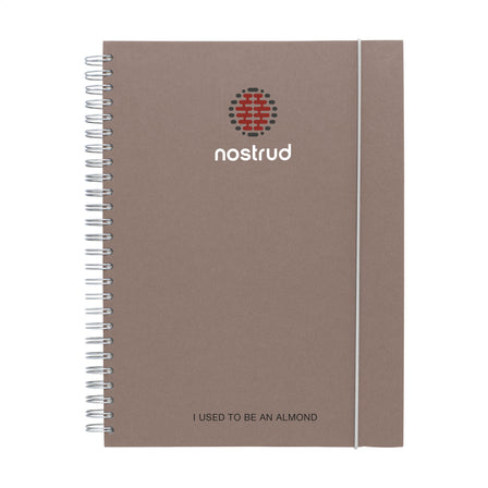 Notizbuch Agricultural Waste A5 - Hardcover 100 Blatt - Almond