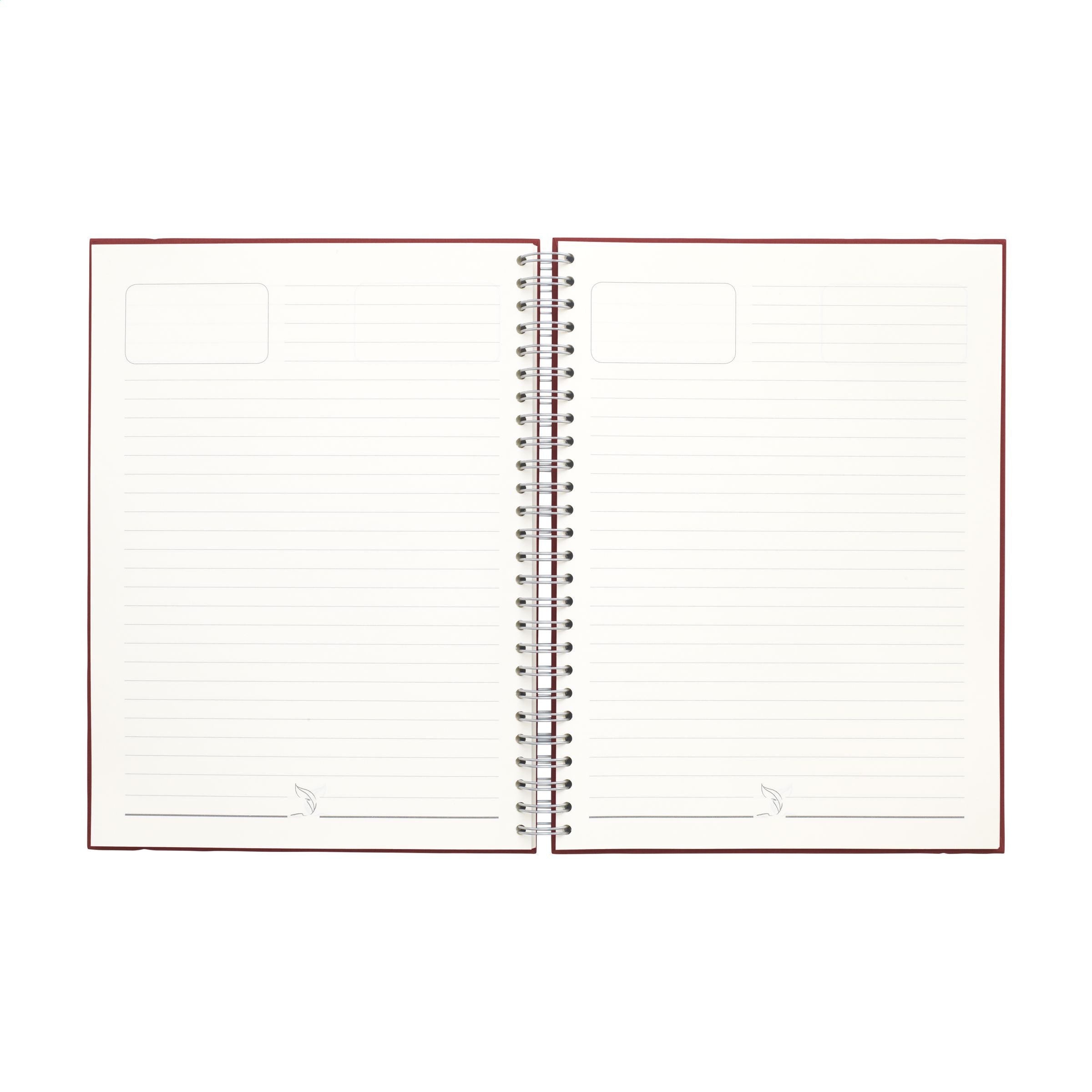 Notizbuch Agricultural Waste A5 - Hardcover 100 Blatt - Cherry