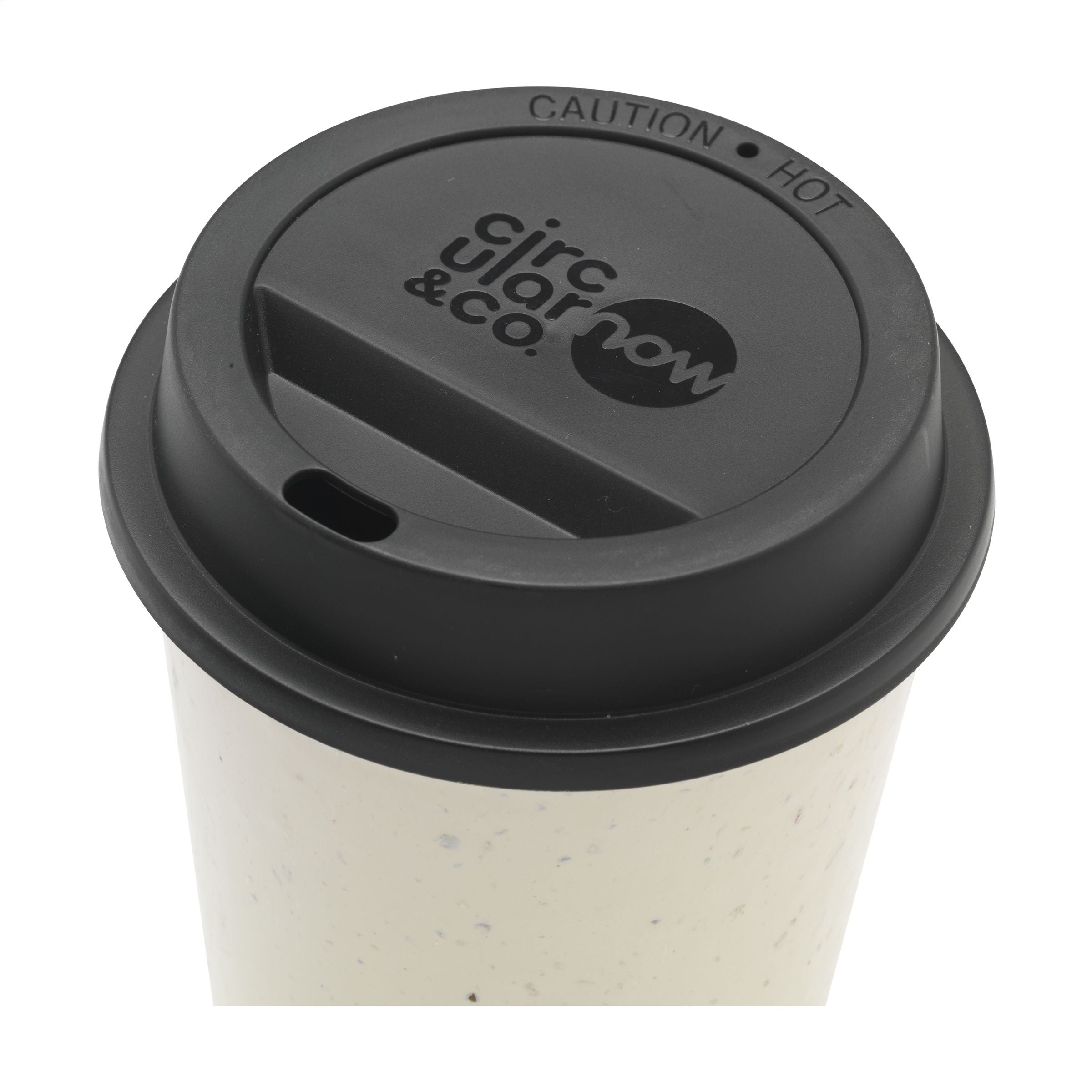 Circular&Co Recycled Now Cup 340 ml Kaffeebecher - Schwarz