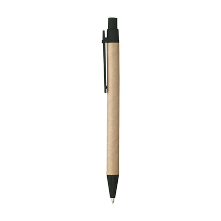 Paper Wheatstraw Pen Kugelschreiber aus Weizenstroh - Schwarz, blauschreibend