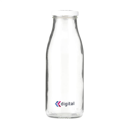 Glassy Recycled Bottle 500 ml Trinkflasche - Weiß