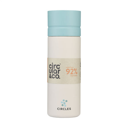 Circular&Co Reusable Bottle 600 ml Wasserflasche - Grau/Blau