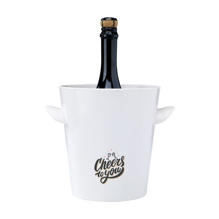 Plastic Bank Champagne Cooler seau à glace - Weiß