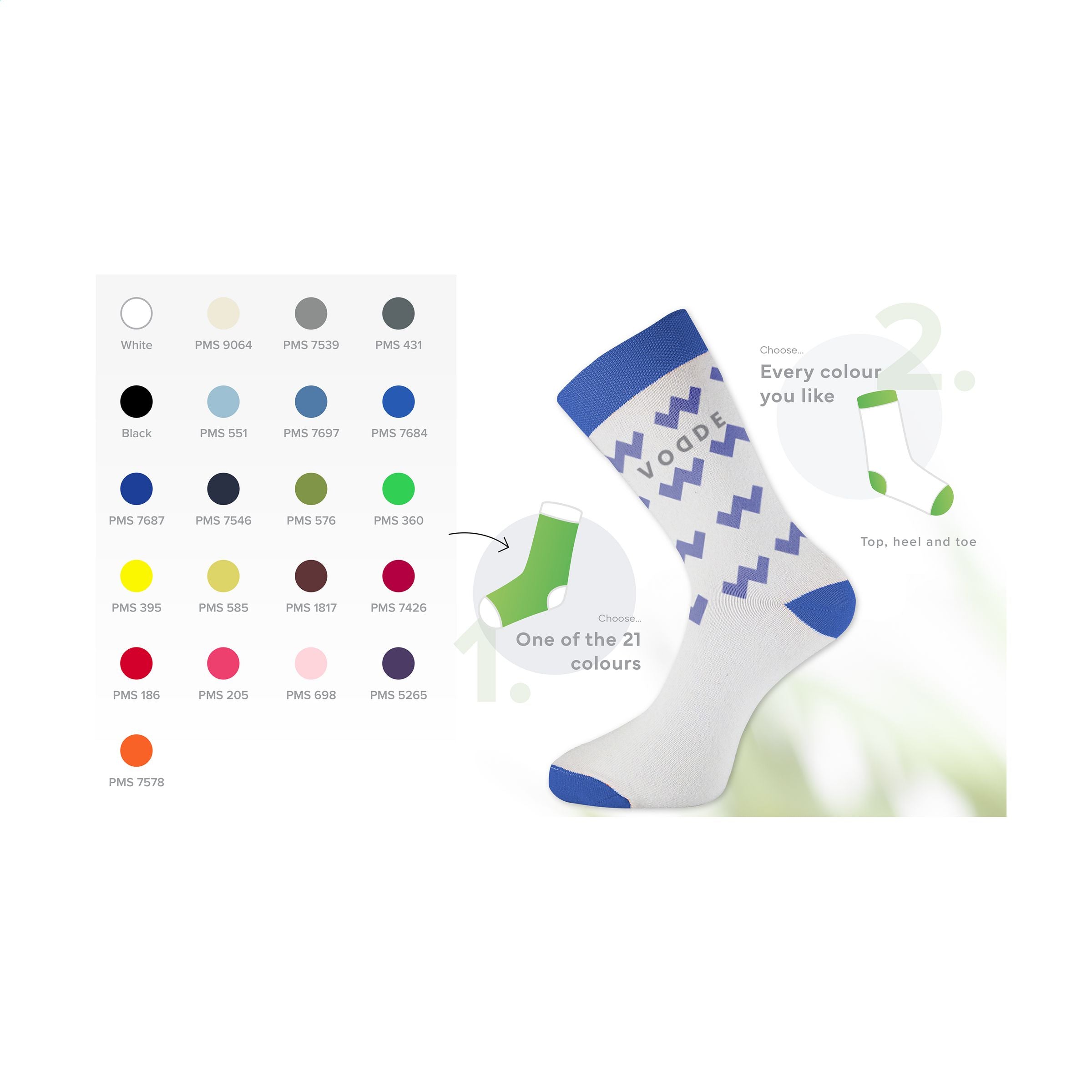 Vodde Recycled Casual Socks Socken - Multicolour