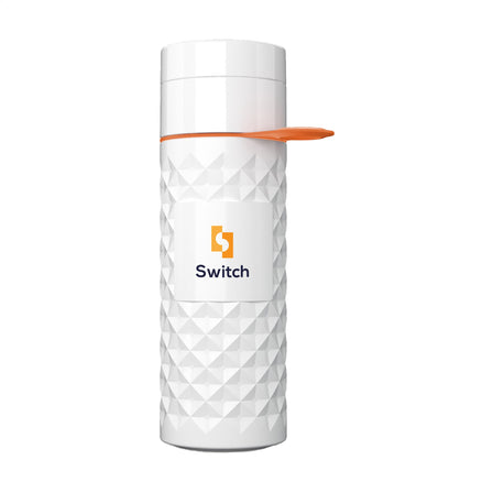 Join The Pipe Nairobi Ring Bottle White 500 ml Flasche - Weiß/Orange