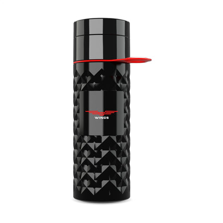 Join The Pipe Nairobi Ring Bottle Black 500 ml Flasche - Schwarz/Rot