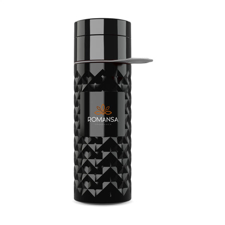 Join The Pipe Nairobi Ring Bottle Black 500 ml Flasche - Schwarz/Grau