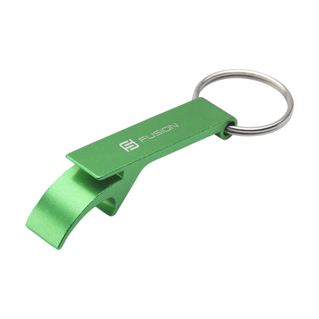Opener GRS Recycled Aluminium Schlüsselanhänger - Grün
