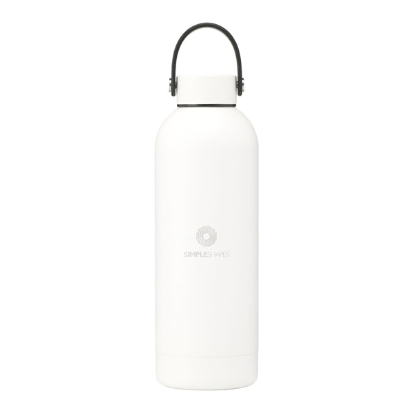 Nevada RCS Recycled Steel Bottle 500 ml Trinkflasche - Wollweiß