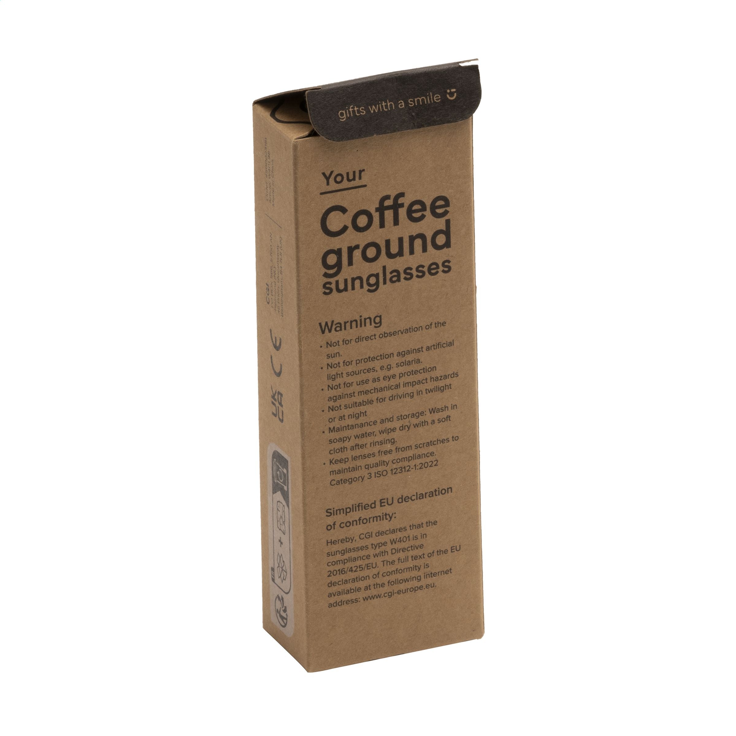 Coffee Ground Sunglasses Sonnenbrille - Schwarz