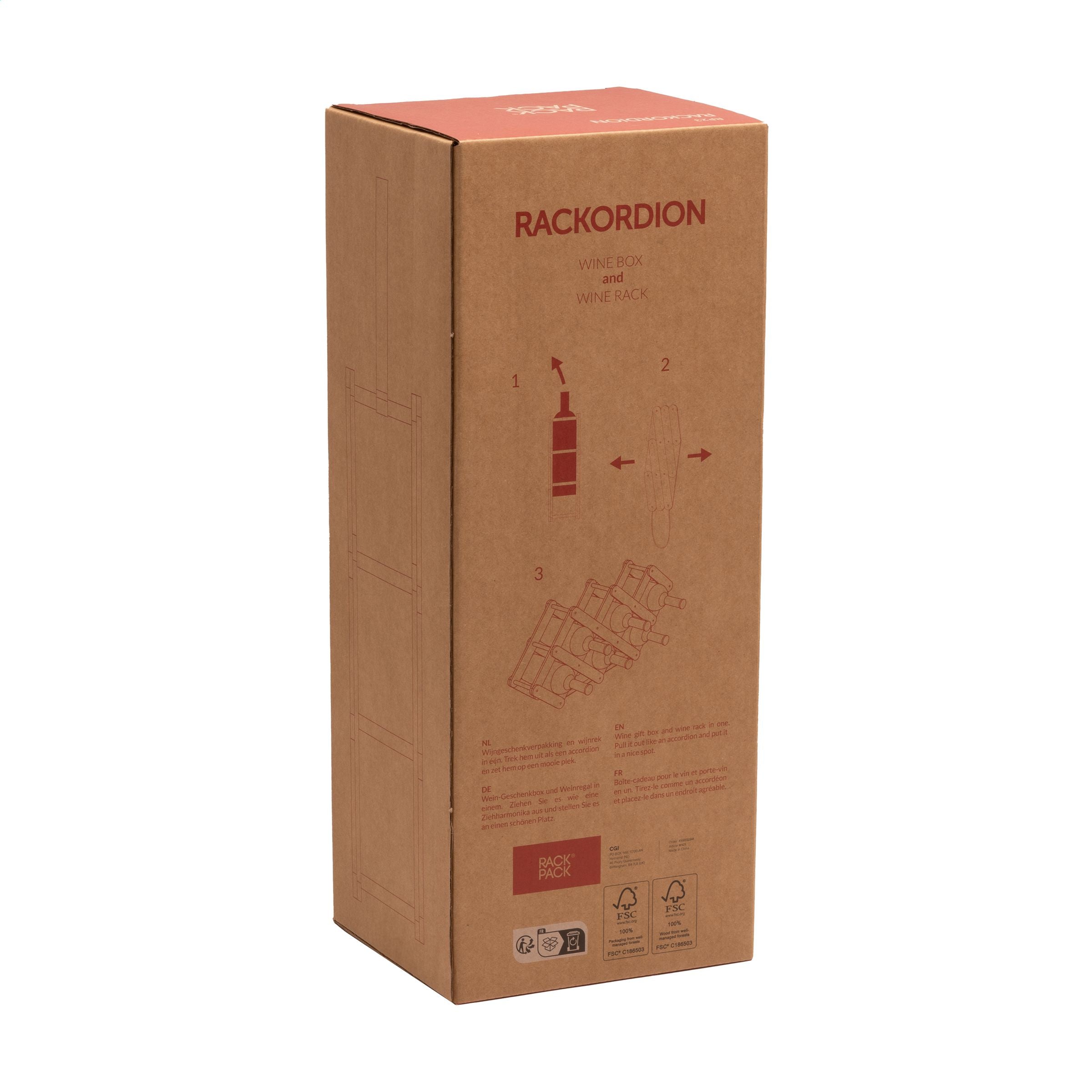 Rackpack Wine Rack - Holz