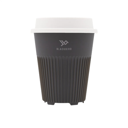 Circular&Co Returnable Cup Lid 227 ml Kaffeebecher - Dunkelgrau/Weiß