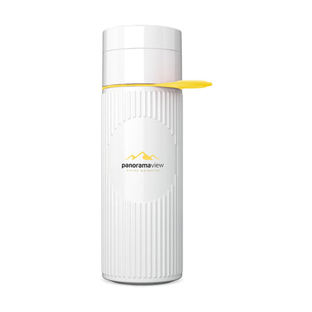 Join The Pipe Atlantis Ring Bottle White 500 ml - Weiβ/Gelb