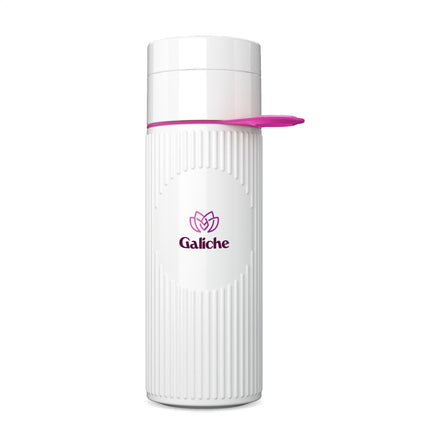 Join The Pipe Atlantis Ring Bottle White 500 ml - Weiß/Rosa