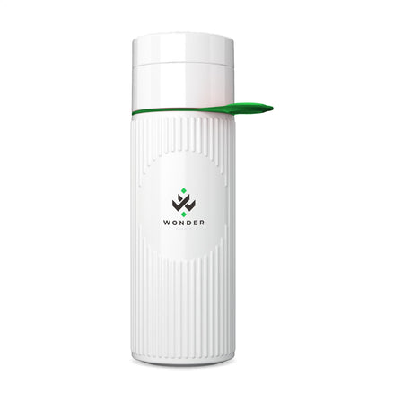 Join The Pipe Atlantis Ring Bottle White 500 ml - Weiß/Dunkelgrün