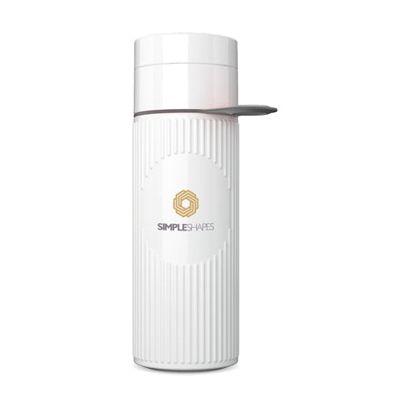 Join The Pipe Atlantis Ring Bottle White 500 ml - Weiβ/Grau
