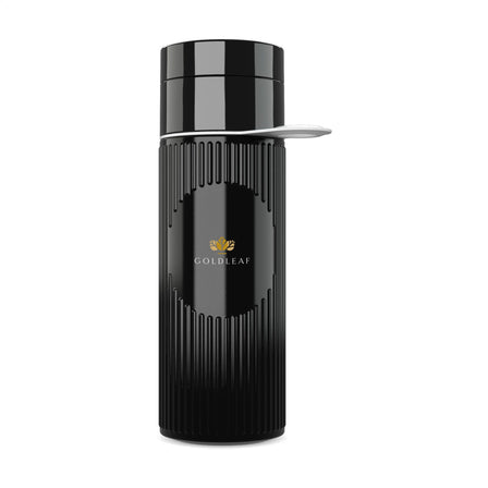 Join The Pipe Atlantis Ring Bottle Black 500 ml - Schwarz/Weiß