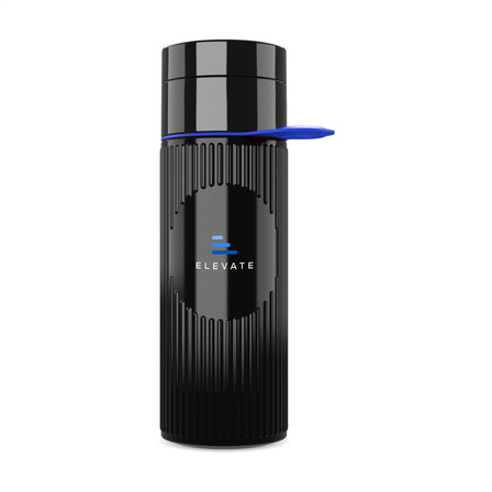 Join The Pipe Atlantis Ring Bottle Black 500 ml - Schwarz/Dunkelblau