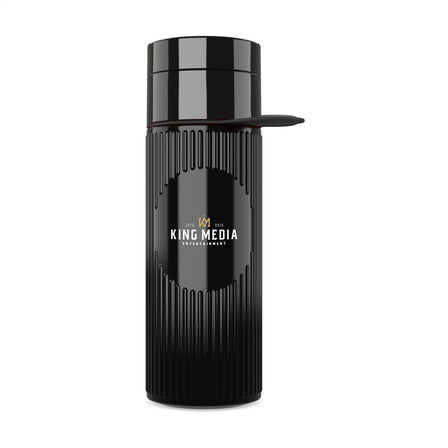 Join The Pipe Atlantis Ring Bottle Black 500 ml - Schwarz/Schwarz
