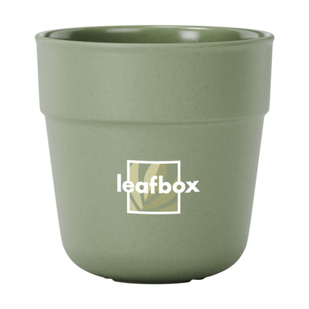 BE O Coffee Mug 220 mlKaffeebecher - Green monstera
