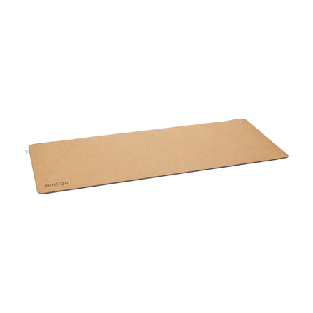 Recycled Leather Deskpad Unterlage - Braun