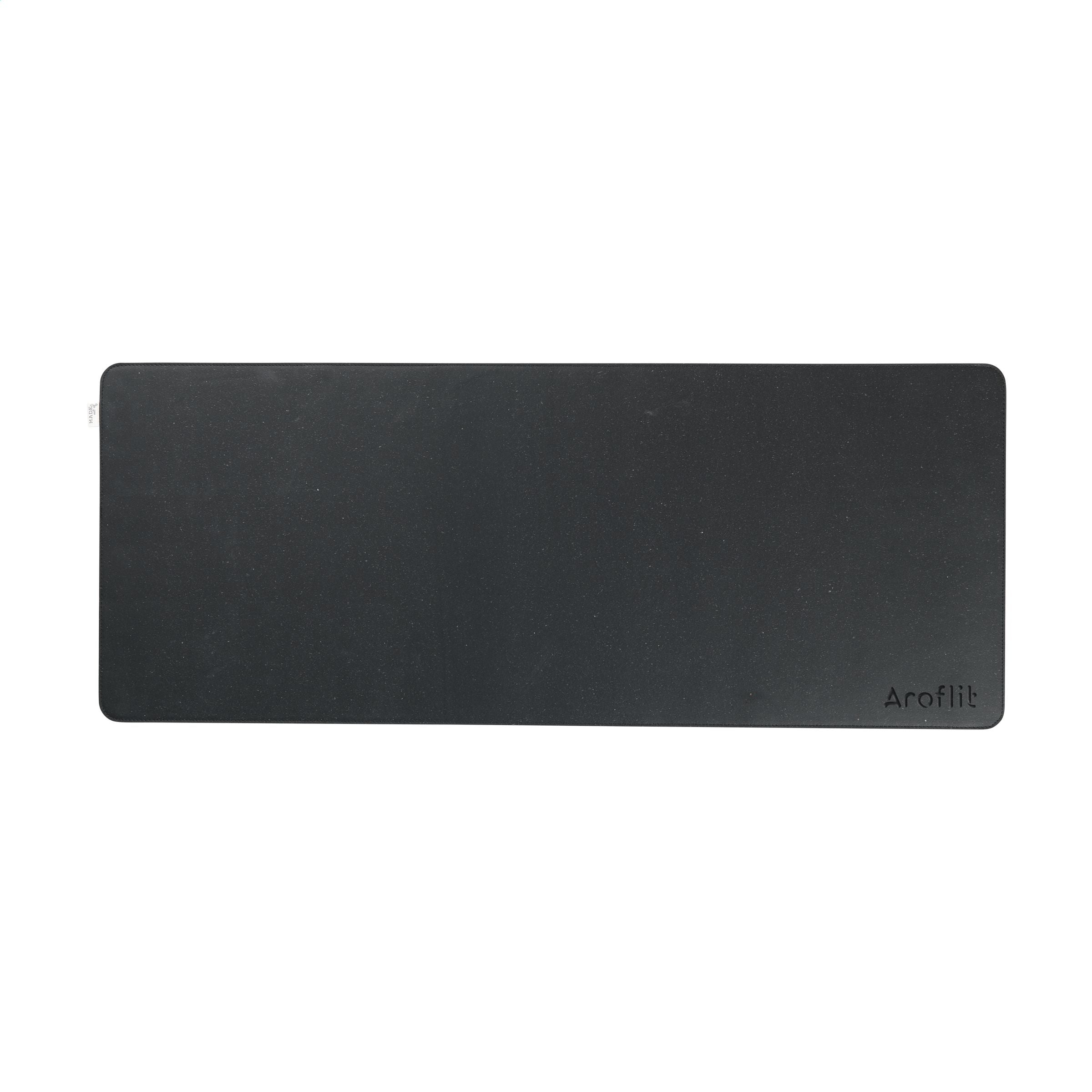 Recycled Leather Deskpad Unterlage - Schwarz