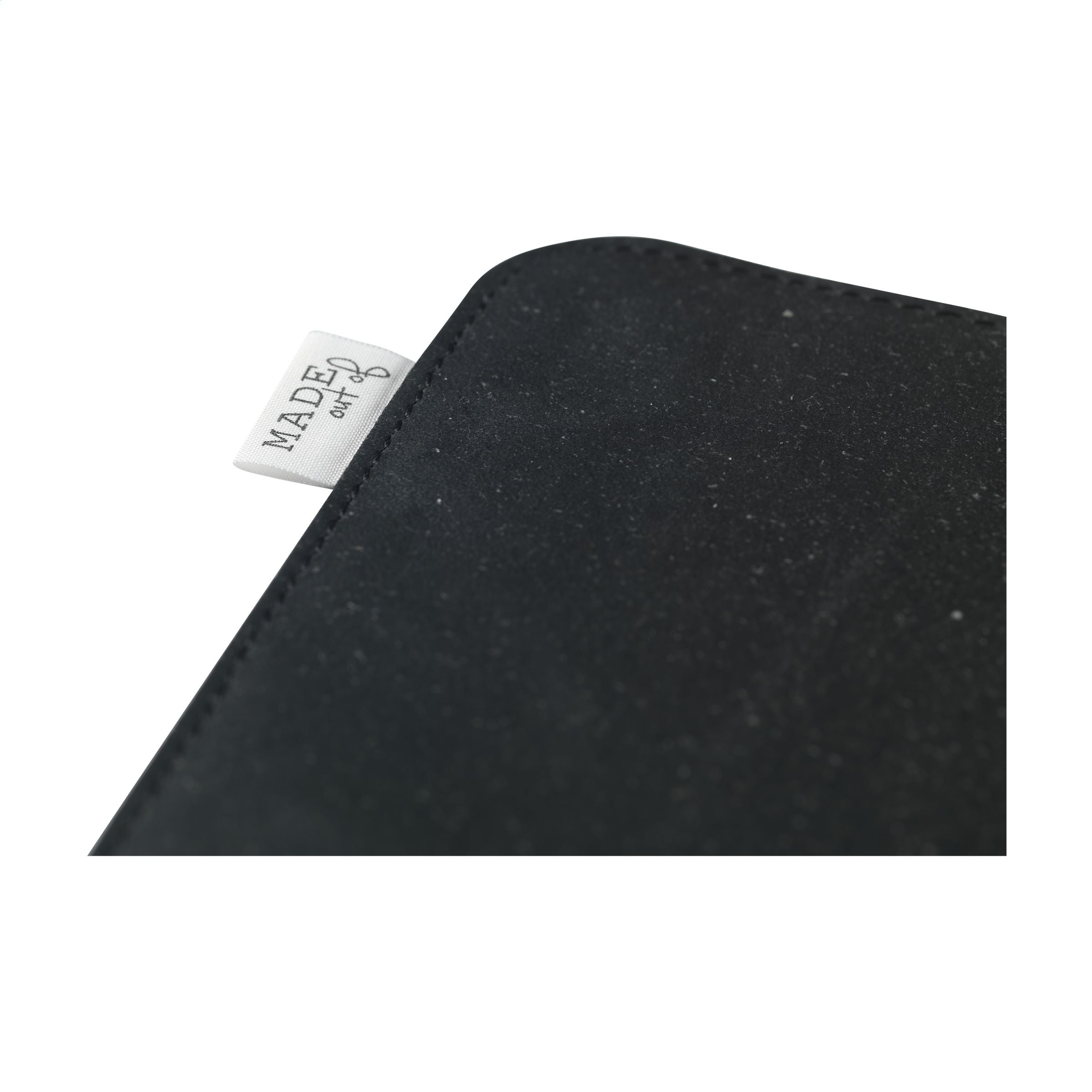 Recycled Leather Deskpad Unterlage - Schwarz