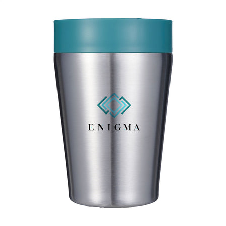Circular&Co Recycled Stainless Steel Coffee Cup 227 ml - Grün