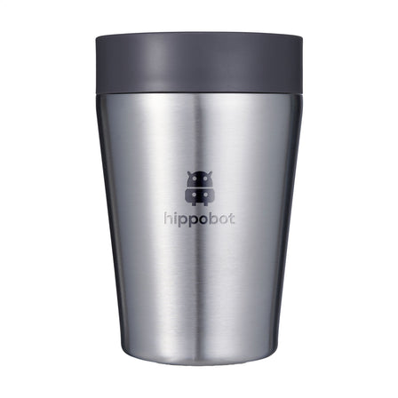Circular&Co Recycled Stainless Steel Coffee Cup 227 ml - Schwarz