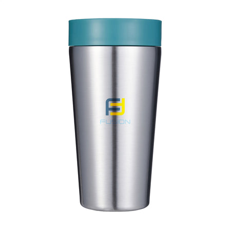 Circular&Co Recycled Stainless Steel Coffee Cup 340 ml - Grün