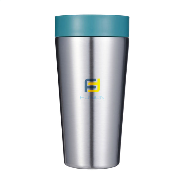 Circular&Co Recycled Stainless Steel Coffee Cup 340 ml - Grün