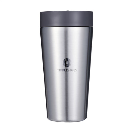 Circular&Co Recycled Stainless Steel Coffee Cup 340 ml - Schwarz